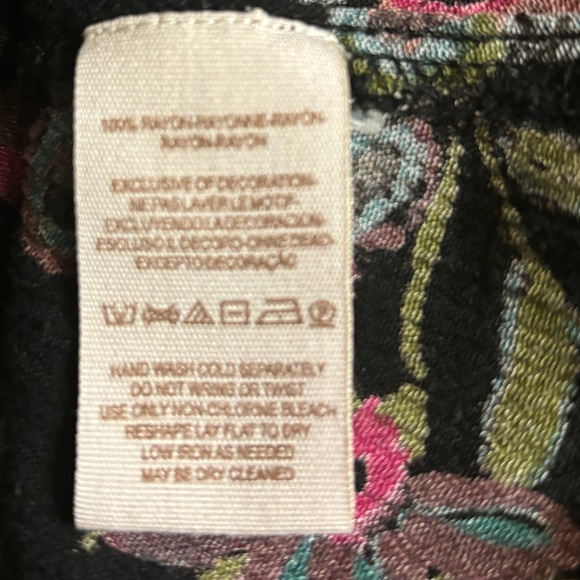 FREE PEOPLE Boho Flowy Tunic, Crochet Details Top - Picture 5 of 13